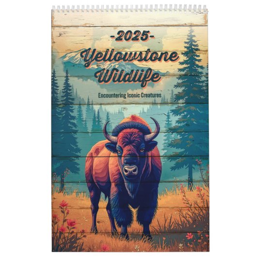 Yellowstone Natuurkalender Kalender (Hoes)