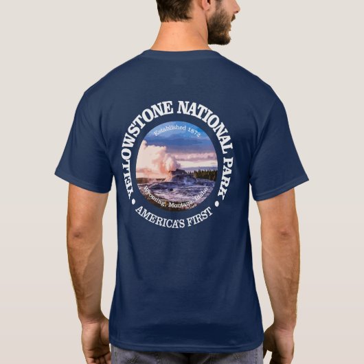 Yellowstone NP 2 T-shirt (Achterkant)