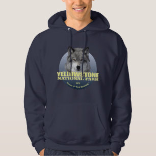Yellowstone NP (grijze wolf) 2 WT Hoodie