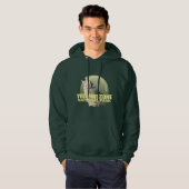 Yellowstone NP (grijze wolf) WT Hoodie (Voorkant volledig)
