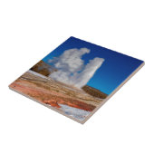 Yellowstone Old Faithful Tegeltje (Zijkant)