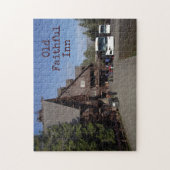 Yellowstone Old Faithouse Inn Puzzle Pittoresque (Vertical)