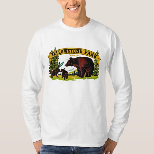 Yellowstone Park T-shirt (Voorkant)