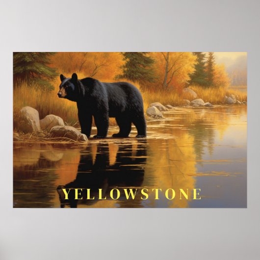 Yellowstone Poster Art (Voorkant)