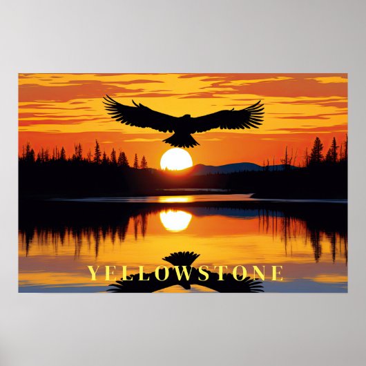Yellowstone Poster Art (Voorkant)