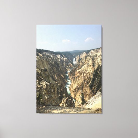 Yellowstone River Canvas Afdruk (Voorkant)