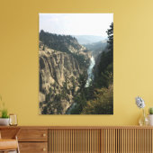 Yellowstone River Canvas Afdrukken (Insitu (Woonkamer))