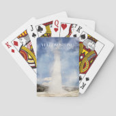Yellowstone speelkaarten, Nationaal Park dek Pokerkaarten (Achterkant)