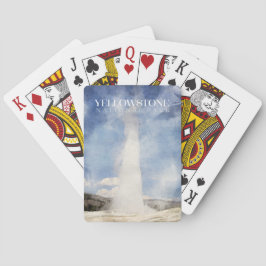 Yellowstone speelkaarten, Nationaal Park dek Pokerkaarten