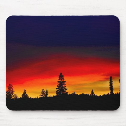Yellowstone Sunset Muismat (Voorkant)