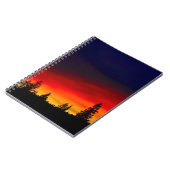 Yellowstone Sunset Notitieboek (Linkerzijde)