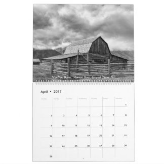 Yellowstone, The Grand Tetons en Idaho Kalender