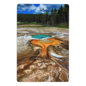 Yellowstone Thermal Pool Mini Klembord (Achterkant)