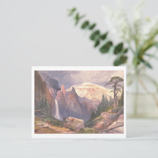 Yellowstone Tower Herfsten  Prang Lithograaf Briefkaart (Staand voorkant)