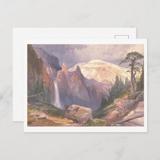 Yellowstone Tower Herfsten  Prang Lithograaf Briefkaart (Voorkant / Achterkant)