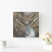 Yellowstone Vierkante Klok (Huis)