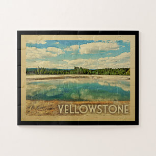 Yellowstone Vintage Travel Legpuzzel
