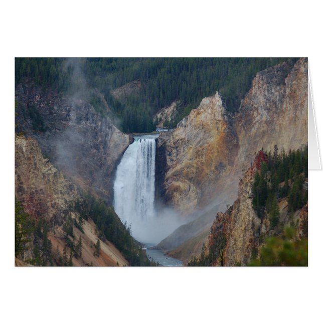 Yellowstone Waterfall (Voorkant Horizontaal)