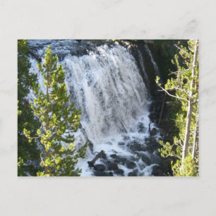 Yellowstone Waterval Briefkaart
