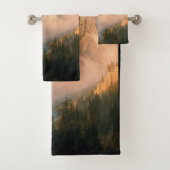 Yellowstone Waterval Wilderness Bath Towel Set Bad Handdoek (Insitu)