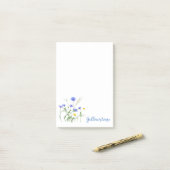 Yellowstone Wildbloemen Post-it-Notes Post-it® Notes (Op bureau)