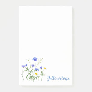 Yellowstone-wildbloemen Post-it-Notes Post-it® Notes
