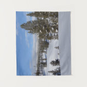 Yellowstone Winter Landscape Foto Wandkleed (Voorkant)