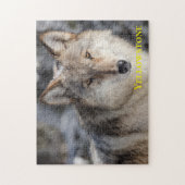 Yellowstone Wolf Game Puzzle Legpuzzel (Verticaal)