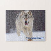 Yellowstone Wolf Jeu Puzzle (Horizontal)