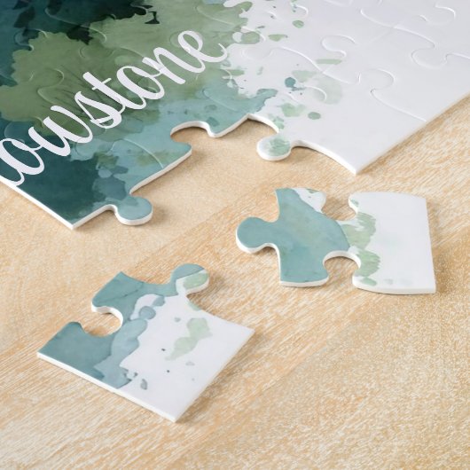 Yellowstone Wolf Jigsaw Puzzle (Côté)