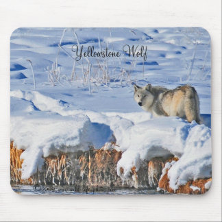 Yellowstone Wolf Mousepad Muismat
