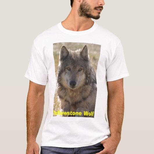 Yellowstone Wolf T-shirt (Voorkant)