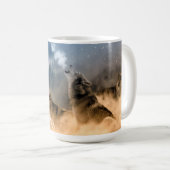 Yellowstone Wolves Coffee Mok (Voorkant rechts)