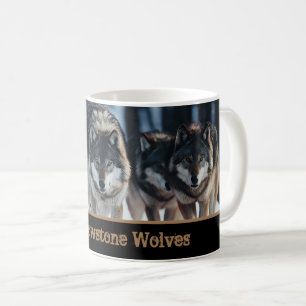 Yellowstone Wolves Coffee Mug