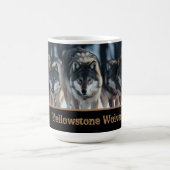 Yellowstone Wolves Coffee Mug (Centre)