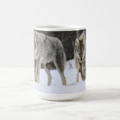 Yellowstone Wolves Coffee Mug (Centre)