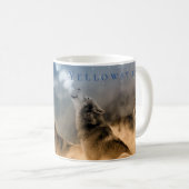 Yellowstone Wolves Coffee Mug (Devant droit)