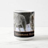 Yellowstone Wolves Coffee Mug (Centre)