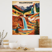 Yellowstone Wonders Poster (Keuken)