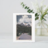 Yellowstone, WY - Index & Pilot Peaks, Cooke Briefkaart (Staand voorkant)