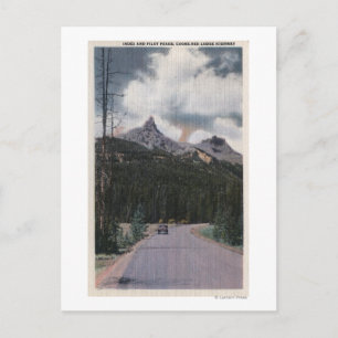Yellowstone, WY - Index & Pilot Peaks, Cooke Briefkaart