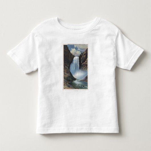 Yellowstone, WYLower-Herfsten van onder Uitzicht Kinder Shirts (Voorkant)