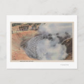 Yellowstone, WYView of Crater of Mud Volcano Briefkaart (Voorkant)