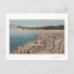 Yellowstone, WYView of Sapphire Pool Briefkaart