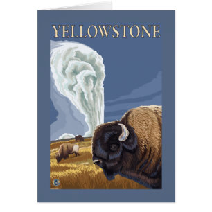 YellowstoneBison avec la vieille foi