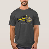 Yellowstripe Rockfish - Basic Donker T-shirt (Voorkant)