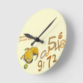 Yelodoggie "Ik ben te laat" klok (Hoek)