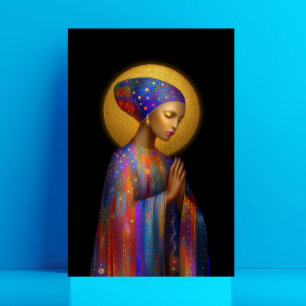 Yemaya Godin van de Liefde Bescherming Healing Por Briefkaart