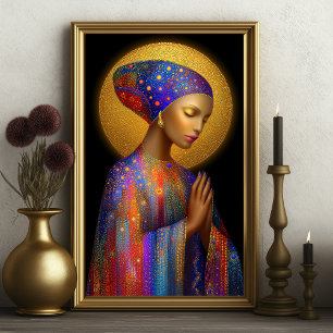 Yemaya Godin van de Liefde Bescherming Healing Por Poster