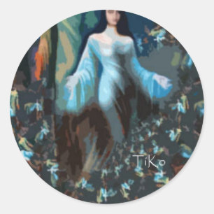 yemaya ronde sticker